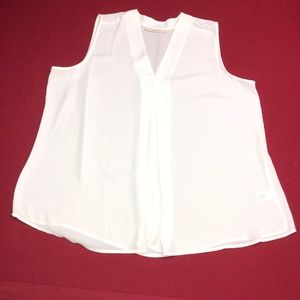 Sejour by Nordstrom V neck front spliced top